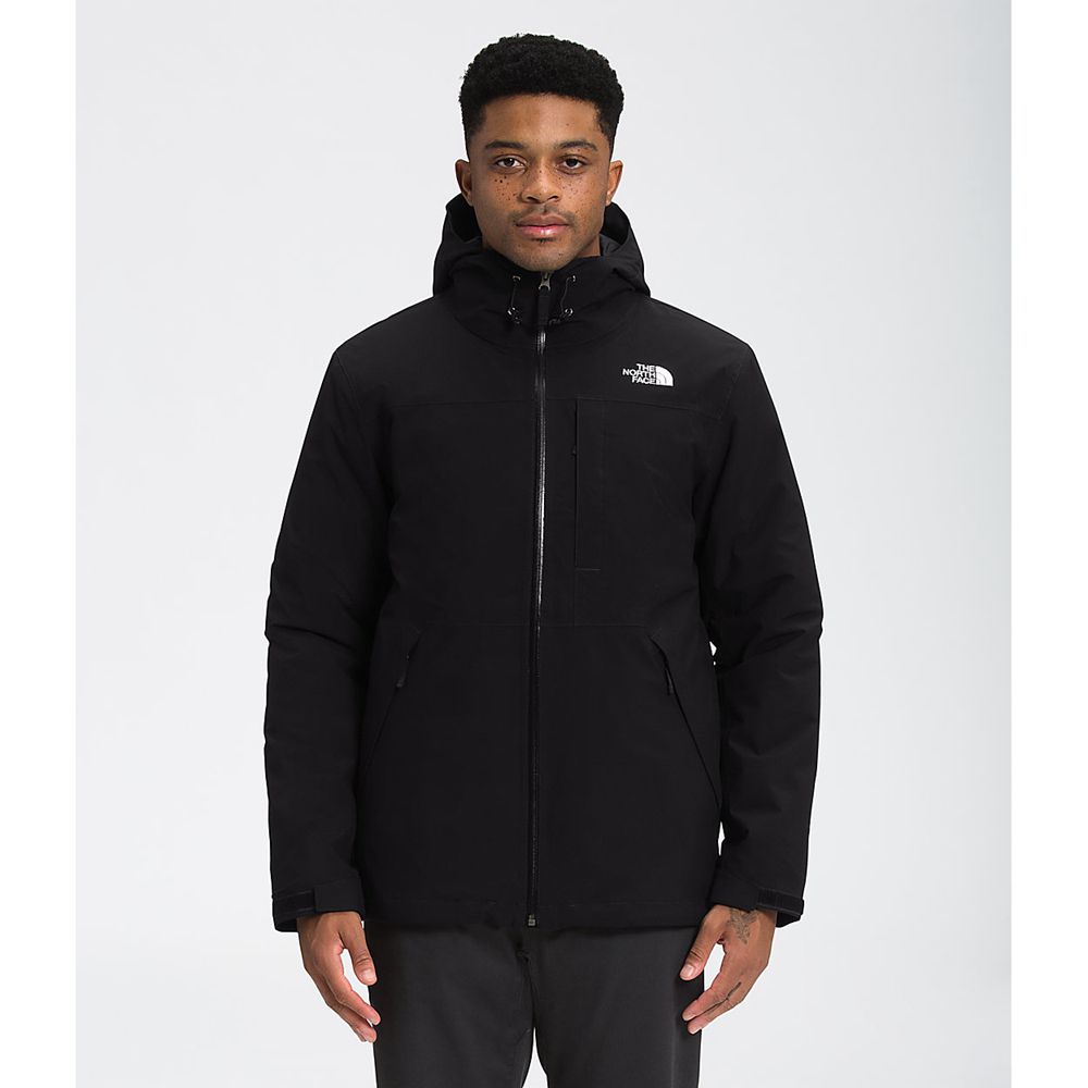 The North Face 3-In-1 Jackets Mens Australia - The North Face Tour Triclimate Black (DAY-975130)